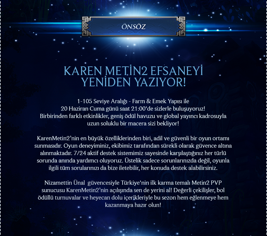 Karenmetin2 sunucusu ekran görüntüsü 2
