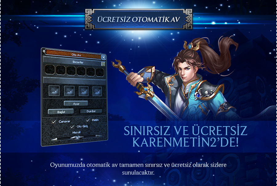 Karenmetin2 sunucusu ekran görüntüsü 3